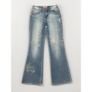 Zana Di Jeans Girls 14 Low Rise Stretch Bootcut Denim Pant
